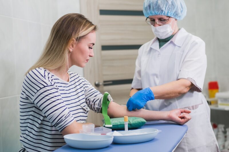 preparation-for-blood-test-with-pretty-young-blond